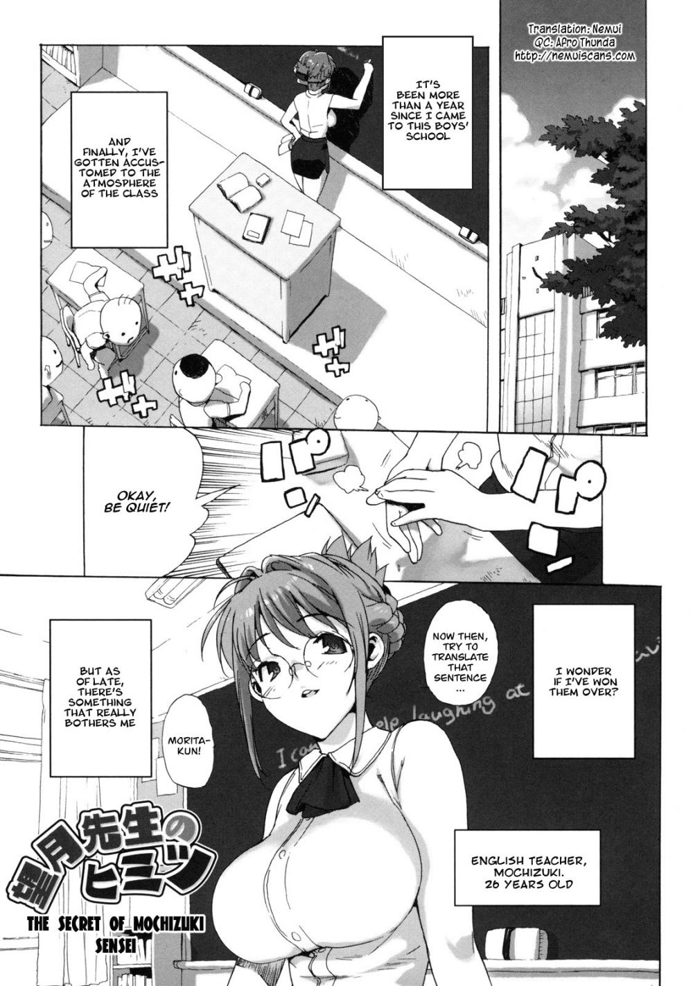 Hentai Manga Comic-Masochist Teacher - Mochizuki-Sensei's Secret-Chapter 2-1